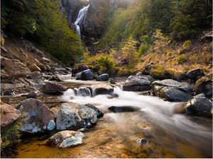 DecoNest Fototapeta - Ohakune - Waterfalls in New Zealand - 350X270 1