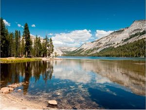DecoNest Fototapeta - Tenaya Lake - Yosemite National Park - 350X270 1