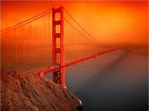 DecoNest Fototapeta - Most Golden Gate - 350X270 1