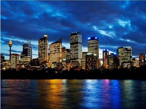 DecoNest Fototapeta - Wieczorne chmury nad Sydney - 200X154 1
