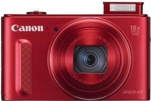 Aparat cyfrowy Canon PowerShot SX610, WiFi, NFC, Czerwony (0113C002AA) 7