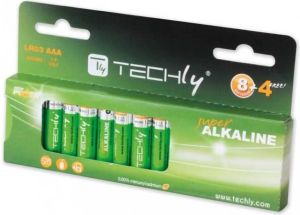 Techly Bateria High Energy AAA / R03 12 szt. 1