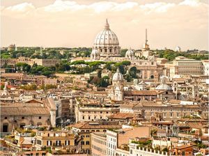 DecoNest Fototapeta - Rzym: panorama - 350X270 1