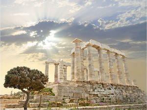 DecoNest Fototapeta - Grecki Akropol - 350X270 1