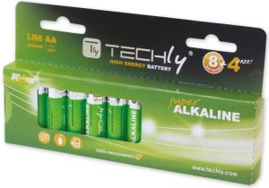 Techly Bateria High Energy AA / R6 12 szt. 1