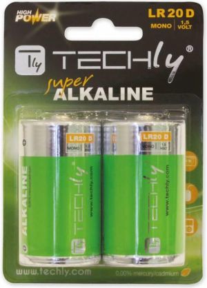 Techly Bateria D / R20 2szt. 1