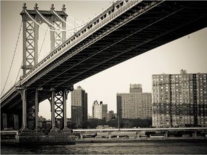 DecoNest Fototapeta - Most Manhattan, Nowy Jork - 200X154 1