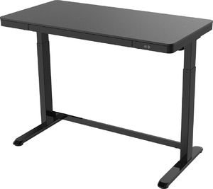 Biurko Spacetronik Ergoline Astrid Czarne 120 cm x 60 cm 2