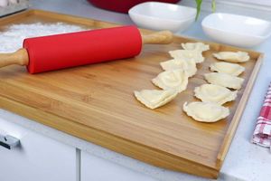 KingHoff STOLNICA BAMBUSOWA DO CIASTA 64X43cm KINGHOFF KH-1517 2