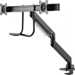 Neomounts Uchwyt biurkowy na 2 monitory 10" - 32" (NM-D775DXBLACK) 2