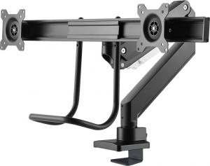 Neomounts Uchwyt biurkowy na 2 monitory 10" - 32" (NM-D775DXBLACK) 3