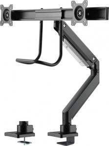 Neomounts Uchwyt biurkowy na 2 monitory 10" - 32" (NM-D775DXBLACK) 6