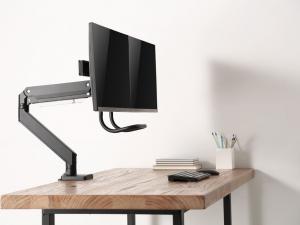 Neomounts Uchwyt biurkowy na 2 monitory 10" - 32" (NM-D775DXBLACK) 9