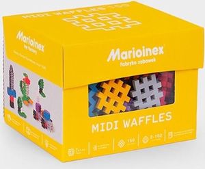 Marioinex Klocki konstrukcyjne Waffle Midi 150 elementów 1