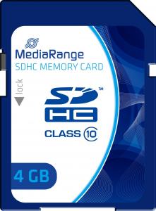 Karta MediaRange MR961 SDHC 4 GB Class 10  (MR961) 1