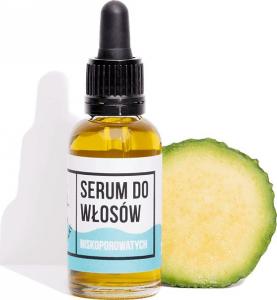 4szpaki Serum do włosów niskoporowatych 30ml 1