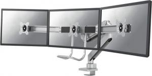 Neomounts Uchwyt biurkowy na 3 monitory 17" - 24" (NM-D775DX3SILVER) 9