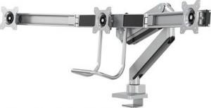 Neomounts Uchwyt biurkowy na 3 monitory 17" - 24" (NM-D775DX3SILVER) 10