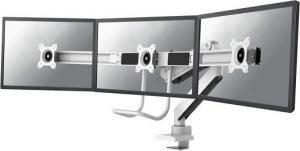 Neomounts Uchwyt biurkowy na 3 monitory 17" - 24" (NM-D775DX3WHITE) 8