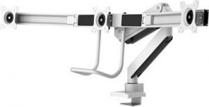 Neomounts Uchwyt biurkowy na 3 monitory 17" - 24" (NM-D775DX3WHITE) 9