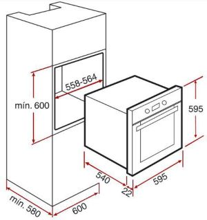 Piekarnik Teka HS 710 5