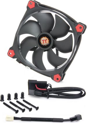 Wentylator Thermaltake Riing 14 LED Czerwony (CL-F039-PL14RE-A) 6