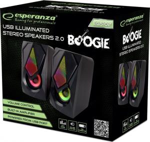 Głośniki komputerowe Esperanza Rainbow Boogie (EGS102) 3