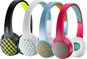 Słuchawki Rapoo S100, Białe 2