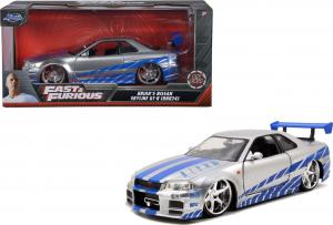 Dickie Auto Fast&Furious Szybcy i wściekli 2002 Nissan Skyline 1:24 Dickie 1