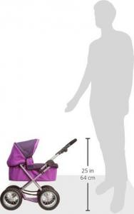 Bayer Wózek głęboki dla lalki Trendy fioletowy (13012AA) 2