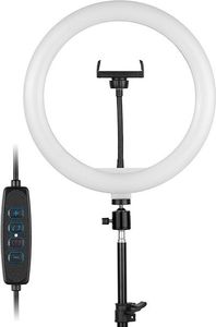 Lampa pierścieniowa Tracer  Ring 30 cm ze statywem 210 cm (TRAOSW46745) 2