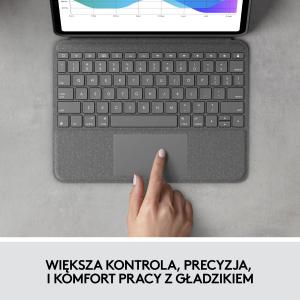 Logitech Folio Touch for iPad Pro 11-inch(1st, 2nd, 3rd and 4th gen) - GREY - UK (920-009751) 2