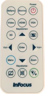 Projektor InFocus IN116xv Lampowy 1280 x 800px 3800 lm DLP 5