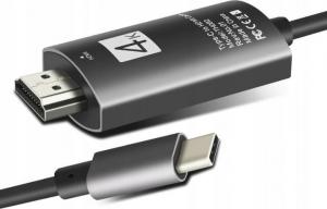Kabel USB Co2 USB-A - HDMI Czarny 1