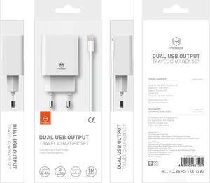 Ładowarka Mcdodo CH-6720 2x USB-A 2.1 A (74214) 12