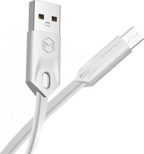 Kabel USB Mcdodo Mcdodo Gorgeous Szybki kabel micro USB 1m biały 1