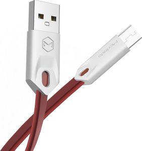 Kabel USB Mcdodo Mcdodo Gorgeous Szybki kabel micro USB 1m czerwony 1