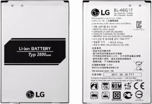 Bateria LG Bateria Oryginalna Lg K10 2017 2800 M250 X400 BL-46G1F 1