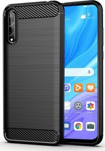 Etui HUAWEI P SMART PRO 2019 Pancerne Carbon czarne 1