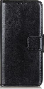 Etui SAMSUNG GALAXY A71 Skórzane z klapką portfel Flip Magnet czarne 2