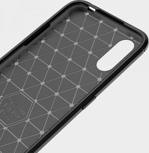 Etui SAMSUNG GALAXY A01 Pancerne Carbon czarne 3