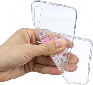 Etui Slim Art SAMSUNG A7 2018 słoń i stokrotki 4