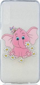 Etui Slim Art SAMSUNG A7 2018 słoń i stokrotki 5