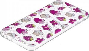 Etui Slim Art SAMSUNG J6+ j6 plus ciastka i truskawki 2
