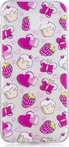 Etui Slim Art SAMSUNG J6+ j6 plus ciastka i truskawki 3