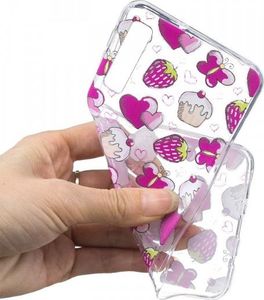 Etui Slim Art SAMSUNG A7 2018 ciastko i truskawki 4