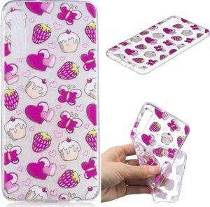 Etui Slim Art SAMSUNG A7 2018 ciastko i truskawki 5