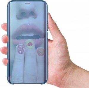 Etui SAMSUNG GALAXY A41 Clear View Cover z klapką niebieskie 14