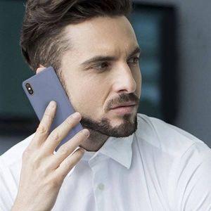 Etui HUAWEI P40 LITE Back żel Matt granatowe 8