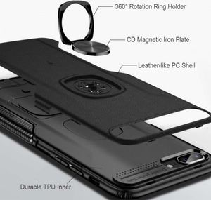 Etui Pancerne Armor Ring SAMSUNG GALAXY S10e czarne 2